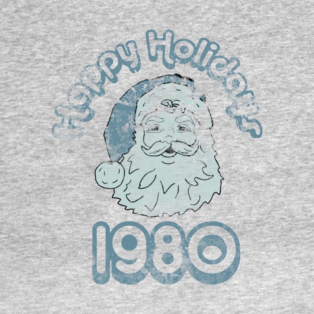 Vintage Happy Holidays 1980 by Eric03091978